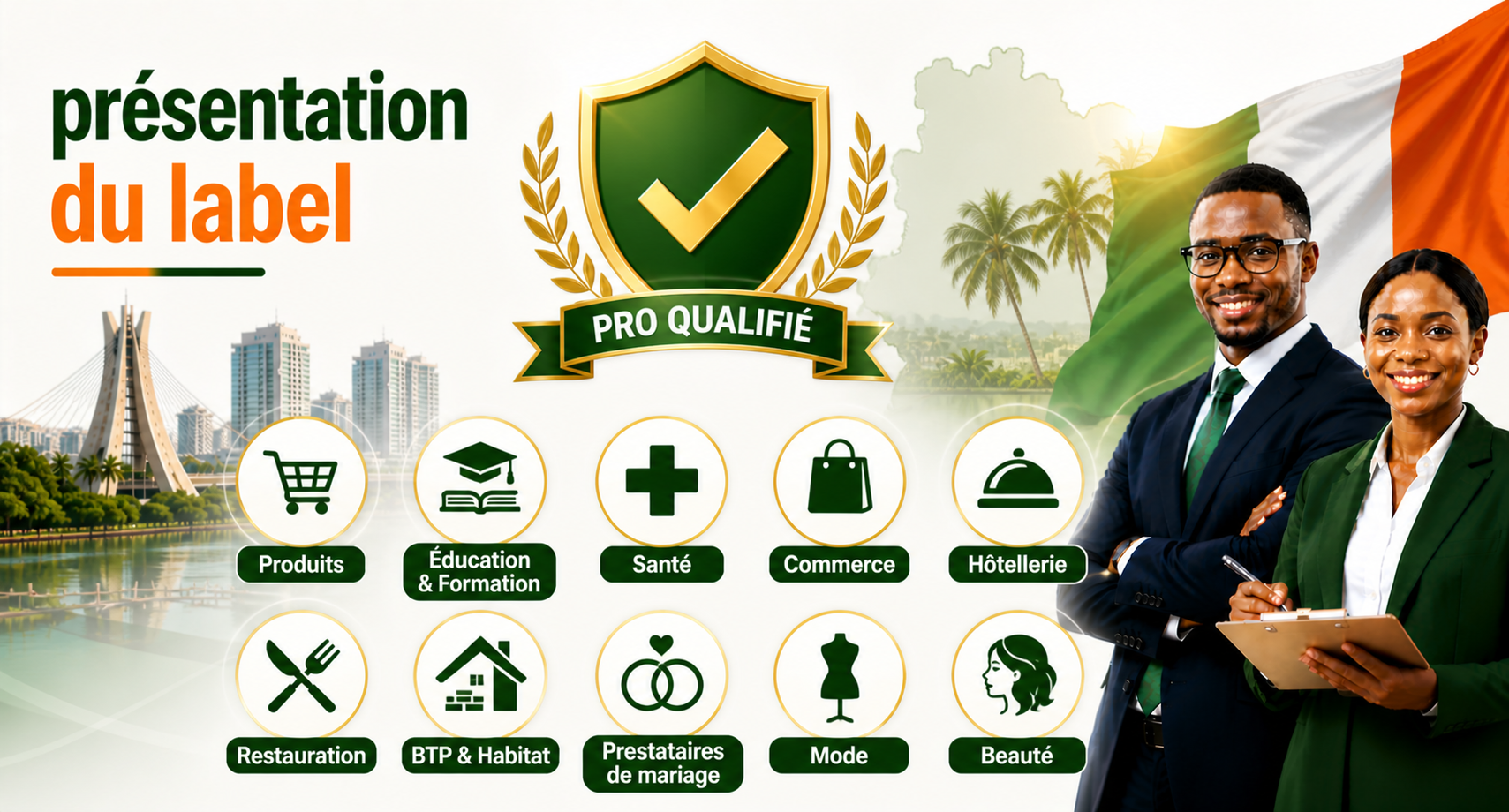 Label qualité PRO QUALIFIÉ en Côte d’Ivoire